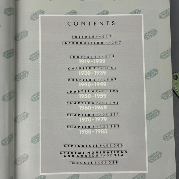 The United Artists Story - Hollywood Film Cinema History Book 1986 - Picture 3 of 9